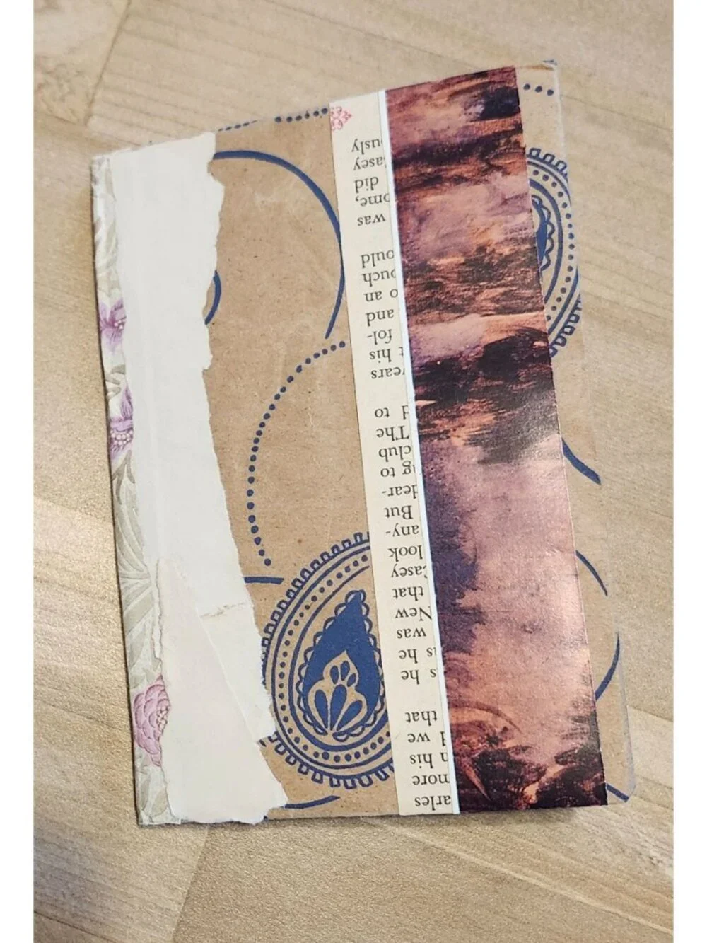 Handmade Junk Journal 56 pages Pocket Notes